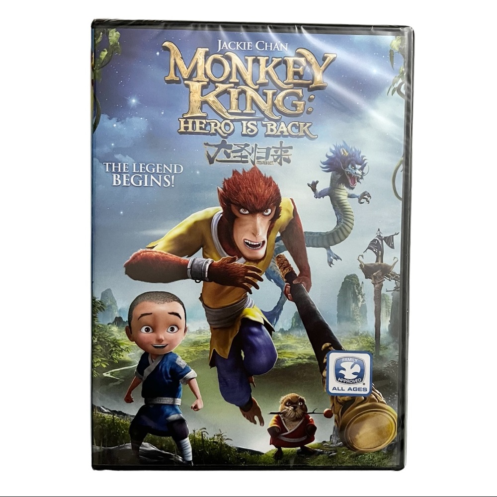 Monkey King Hero Is Back Movie DVD New